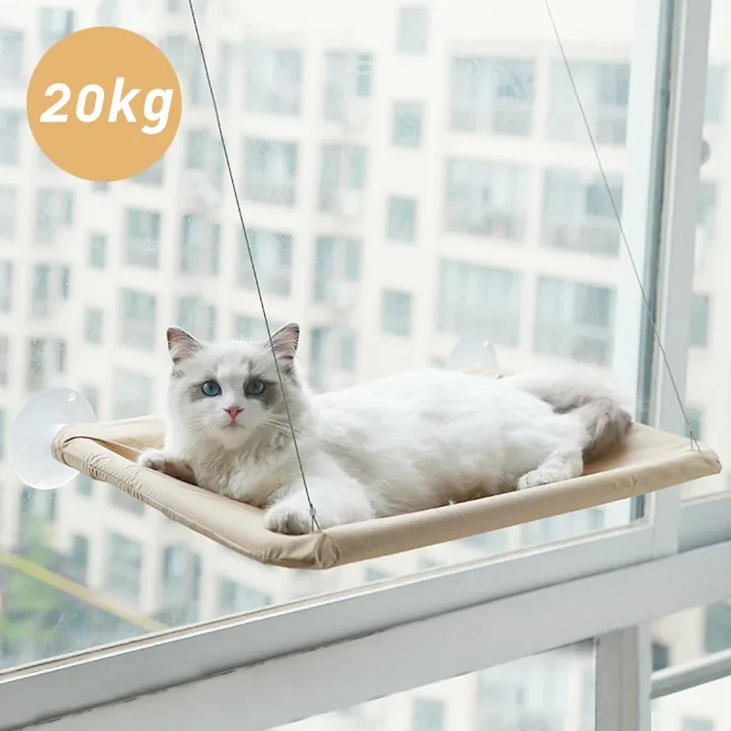 20KG Pet Cat Hammock Hanging Cat Bed Bearing Comfortable Cat Sunny Window Seat M - $25.00