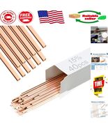 15% Silver Brazing Alloys - 40 Sticks for Reliable HVAC and Refrigeratio... - $111.89 CAD