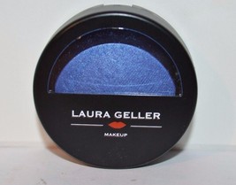 Laura Geller sugared baked pearl eye shadow Tribeca blue .06oz - $14.39