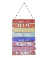 Dance With Fairies Ride A Unicorn Swim With Mermaids Chase Rainbows Wall... - $28.04 CAD