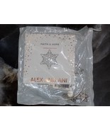 Alex and Ani Halos Faith &amp; Hope Snowflake Silver Bracelet NEW - $27.51 CAD