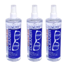 3x Luxury eyeglass cleaner spray safe anti-reflective glass, plastic 8.4... - €19,39 EUR