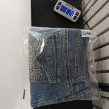 Nine West RN#89828 Women's Blue Cotton Blend Denim Cropped Jeans Size 10 (32×25) image 11