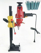 US 220V Engineering Diamond Concrete Core Drill Machine With Stand 0-2000r/min - £337.31 GBP