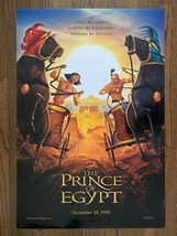 THE PRINCE OF EGYPT (1998) Double-Sided Style A Advance One-Sht Moses Vs... - £75.93 GBP