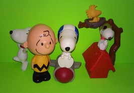 Peanuts Charlie Brown &amp; Snoopy Mcdonald&#39;s toys - £11.00 GBP