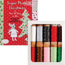AURIFIL Sugar Plum Christmas Collection 50wt Cotton Threads 10 Pack AS8030SPC10 - £55.38 GBP