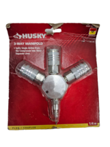 Husky 3-Way Manifold 3 Way Airline Splitter for Air Compressor Line - $32.13