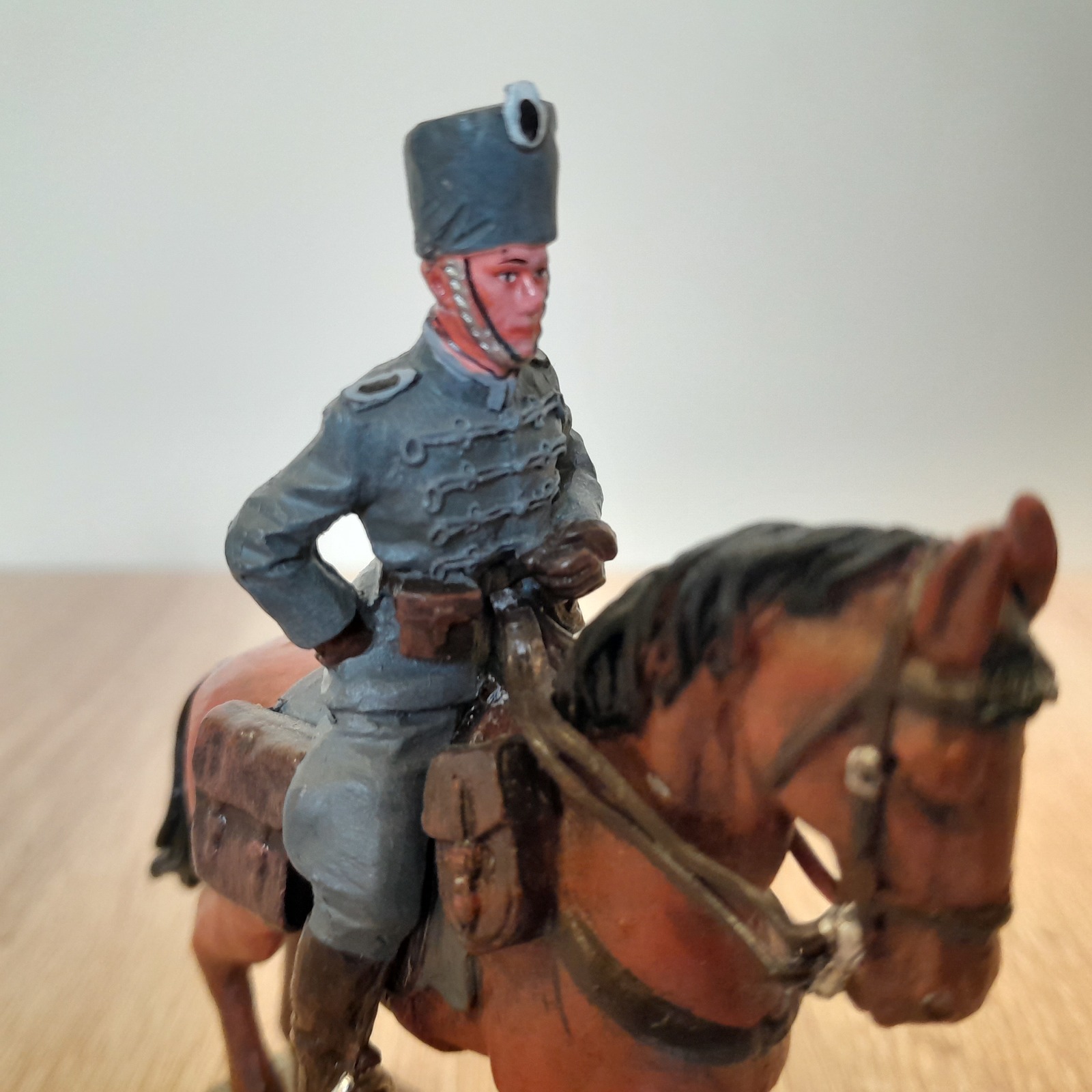 NCO, 14th Hussars, German Army, 1914, Collectable Figurine, Horseman Figurine - £22.65 GBP