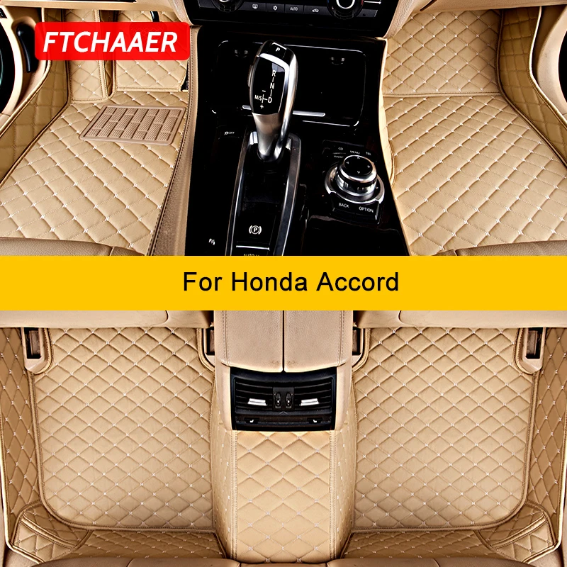Ftchaaer custom car floor mats for honda accord 6th 7th 8th 9th 10th 11th 1997 2023 thumb200