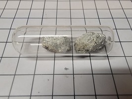 10g 99.99% Cadmium Metal Vapor Grown Crystalline Ampoule Element Sample - $35.00