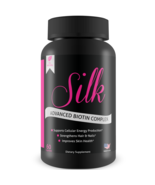 Silk Advanced Biotin Complex - Promotes Stronger, Longer Hair - Healthie... - $641.49 MXN
