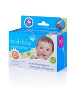 Brush-Baby self-decomposing gum wipes 0-16M, 28 pcs - $29.99