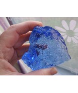 Andara crystal - monatomic andara glass - luminescent blue  - KA21 - 215 grams - $142.56