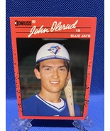 John Olerud 1990 Donruss Baseball Error Card # 711 - $165.00