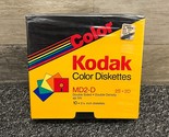 Kodak Color Diskettes 2S 2D 5 1/2&quot; 10-Pack Floppy Diskettes Disks Factor... - $17.41