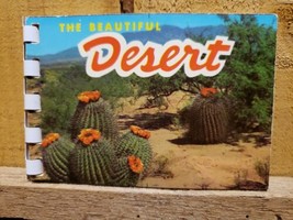 Vintage Souvenir Photo Book 1970s 4x3 The Beautifu l Desert by Bob Petle... - $19.79