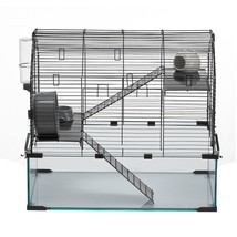 Wire Hamster Cage Habitat 22.8in Pet Rodent Gerbil Mice Small Animal House - $176.81 CAD