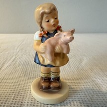 Goebel Hummel PIGTAILS 3.5&quot; Figurine #2052 Membership Year 1999/2000 Ger... - $22.50