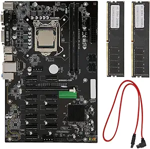 Ddr4 Motherboard, 8G Memory Multi Graphics Pc Motherboard Cpu Slot For L... - $209.99