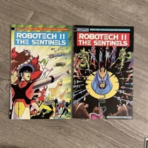 Robotech II The Sentinels Book Two 3 &amp; 4 VF lot 1990 Eternity Comics VHTF - $11.99