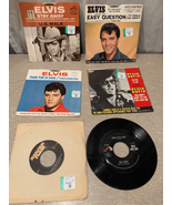 ELVIS PRESLEY 45 RPM Vinyl Records-Lot of 6-Fall in Love/U.S. Male-7” Al... - £27.25 GBP