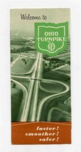 Welcome to Ohio Turnpike Map Mileage Tolls Services 1950&#39;s - $18.81