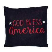 Navy Blue Patriotic Throw Pillow - $92.99