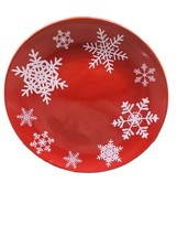 Royal Norfolk White  Snowflakes Christmas Side/Salad Plate 8”.-Christmas... - $29.58