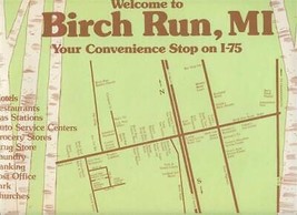 Birch Run Michigan &amp; Exit Motel &amp; Restaurant Placemats  - £14.09 GBP