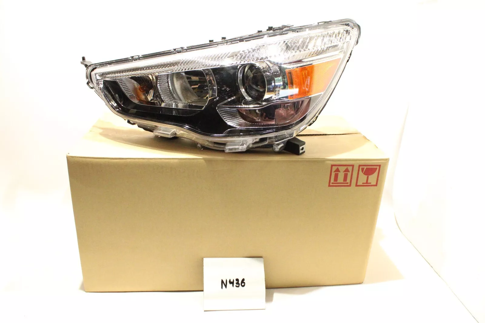 New OEM Genuine Mitsubishi LH Headlight 2011-2019 Outlander Sport 8301C2... - £401.53 GBP