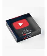 YouTube Award Plaque with the Black Play Button for your YouTube Channel - $70.00