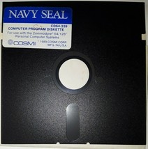 Commodore 64 Navy Seal by Cosmi C64/128 5.25&quot; floppy disk 1989 - $14.84