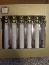 Ridgefield home Holiday collection ￼et of 24 LED candles - $28.05