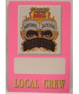 MICHAEL JACKSON - VINTAGE ORIGINAL CONCERT TOUR CLOTH BACKSTAGE PASS *LA... - $12.00