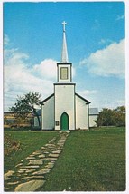 Postcard St Paul&#39;s Anglican Episcopal Church Manitowaning Manitoulin Is Ontario - £3.88 GBP