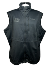 Sitka Vest Men&#39;s 2XL Black Logo Gore-Tex Infinium Wind Stopper Zip - AC - £61.68 GBP