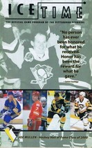 ORIGINAL Vintage Nov 18 2000 Pittsburgh Penguins vs Atlanta Program Joe Mullen - £14.79 GBP