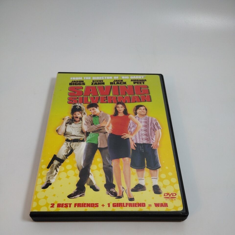 Saving Silverman DVD- 2001 Columbia Pictures- Jack Black, Jason Biggs Comedy - $2.67