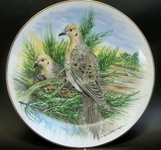 Southern Living Gallery Game Birds South Mourning Dove Porcelain Collector Plate - £12.56 GBP