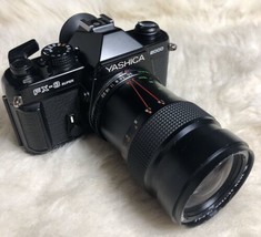 Yashica FX-3 Super 2000 SLR Film Camera ML Zoom 42-75mm 1:3.5-4.5 Lens /... - £97.34 GBP