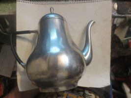 Vintage RIO TIEL PEWTER made in Holland Black Handle Teapot Mid Century - $9.49