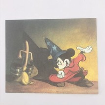 Walt Disney&#39;s Masterpiece Fantasia Sorcerer&#39;s Apprentice &amp; Broom Greetin... - £9.74 GBP