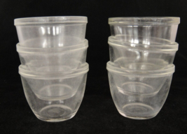 Vintage Corning Pyrex 426 Custard Cups Lot of 6 Scuffing 2.5&quot; Tall - £8.12 GBP