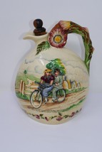 Crown Devon Fielding 1930s Daisy Bell Musical Decanter Jug RARE - £58.98 GBP