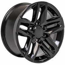Chevy 18&quot; Gloss Black Trail Boss Replica Wheels Fit Silverado Tahoe Subu... - $890.01