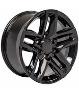 Chevy 18" Gloss Black Trail Boss Replica Wheels Fit Silverado Tahoe Subu... - €758,68 EUR