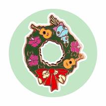 Lilo and Stitch Disney Pin: Holiday Wreath - $19.90