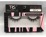 TRS TRUE MINK LASHES LUXURY 3D LASHES # 907 M LIGHT &amp; SOFT AS A FEATHER - £3.97 GBP