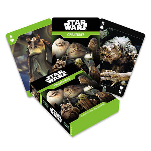 Aquarius Star Wars Playing Cards - Creatures - $17.51